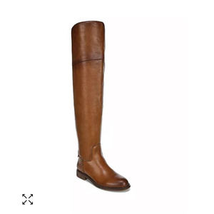 Franco Sarto Haleen Wide Calf Leather Over Knee Boot Sz 9.5